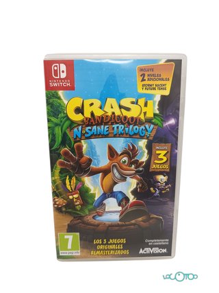 Videojuego Crash Bandicoot: NSane Trilogy Switch