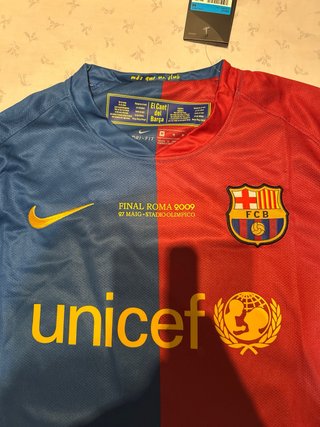 Camiseta Messi Final Champions 2009