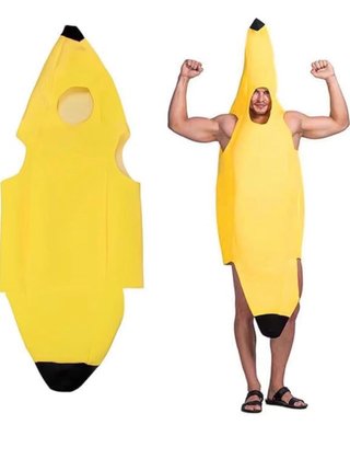 Disfraz de Plátano Talla Única