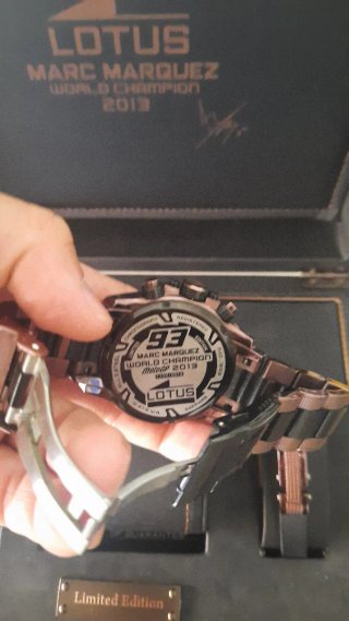 Reloj Lotus Marc Márquez Edición Limitada