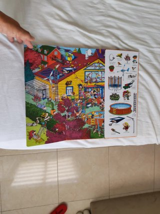 Busca y encuentra en la casa