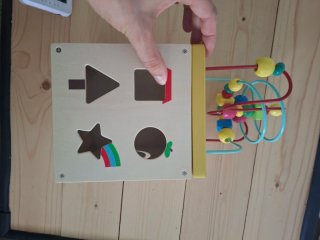 Cubo de actividades para bebés