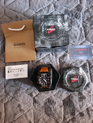 G-SHOCK CASIO WR 20BAR Protección Naranja