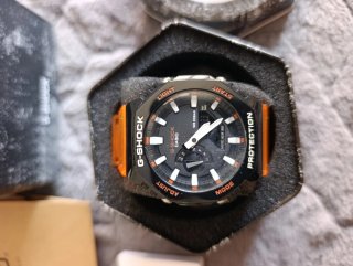 G-SHOCK CASIO WR 20BAR Protección Naranja