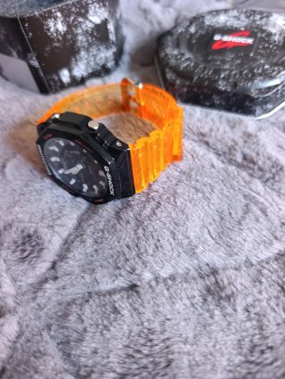 G-SHOCK CASIO WR 20BAR Protección Naranja