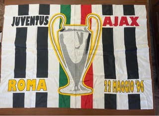 Bandiera Juventus Ajax 22 Maggio '96