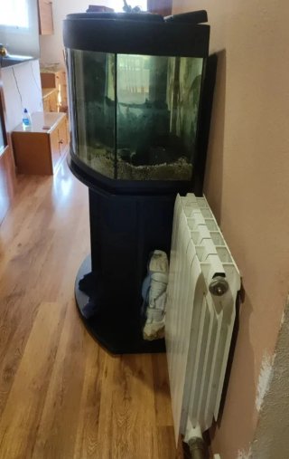 Acuario 180L con mueble y accesorios