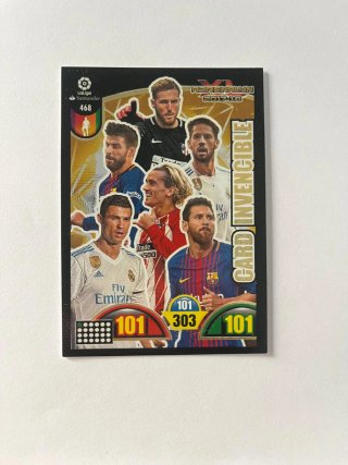 Cromos card invencible Adrenalyn LaLiga 2017-18