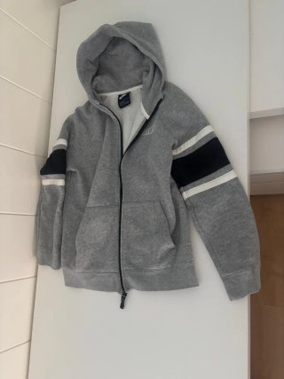 Sudadera Nike Air Gris y Negra