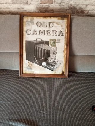 Cuadro Old Camera 66x51