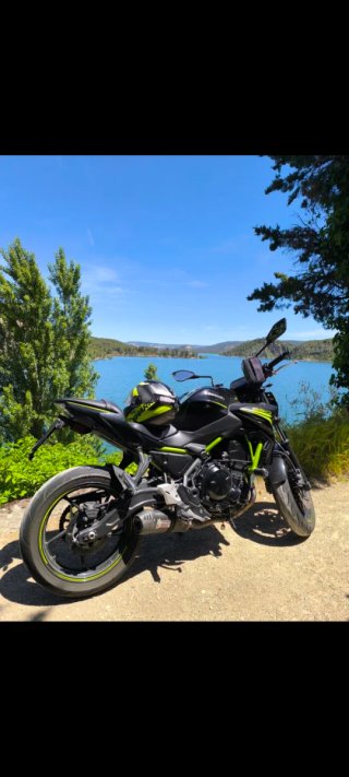Kawasaki Z650 Negra y Verde 2020 LEER DESCRIPCIÓN