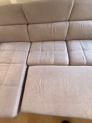 Sofá modular 6 plazas gris claro