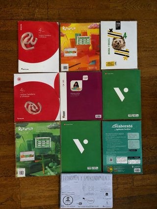 Libros de 4 de la ESO