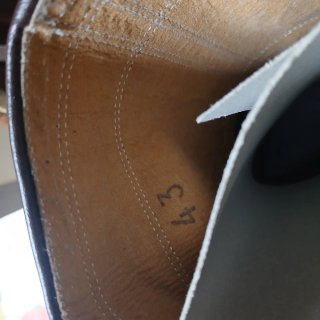 Botas camperas de cuero marrón