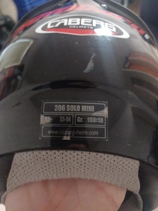 Casco Moto Integral Caberg Negro