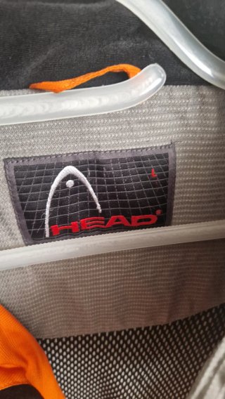Chaqueta Esquí Head Naranja y Gris Talla L