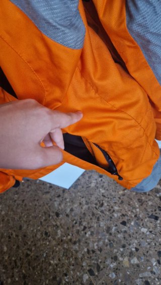 Chaqueta Esquí Head Naranja y Gris Talla L