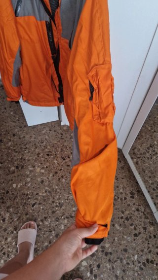 Chaqueta Esquí Head Naranja y Gris Talla L