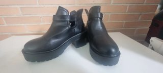 Botines SHEIN plataforma tacón talla 40