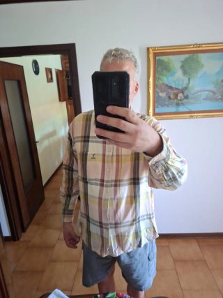 Camicia Uomo Trussardi a Quadri