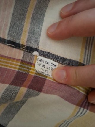 Camicia Uomo Trussardi a Quadri