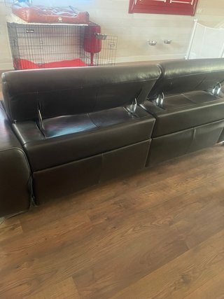 Sofá Eléctrico Piel Natuzzi Marrón