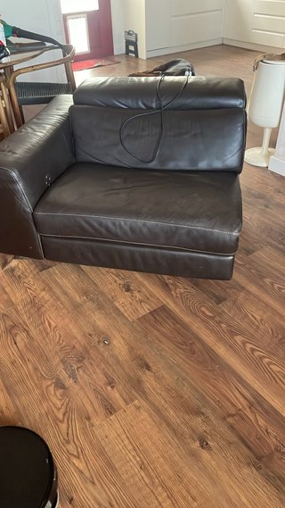 Sofá Eléctrico Piel Natuzzi Marrón