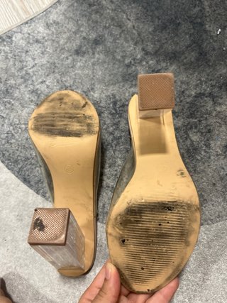 Tacones transparentes Shein talla 37