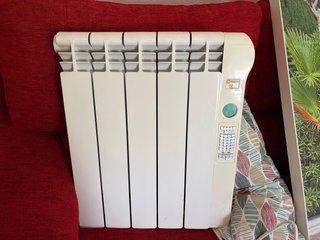 Radiador eléctrico blanco