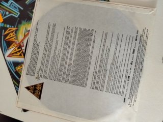 Def Leppard - Hysteria LP Vinilo 1987