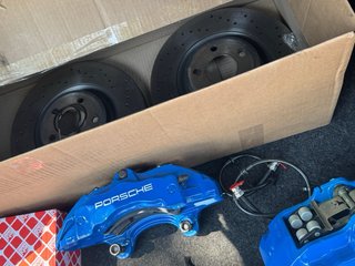 Pinzas de freno Porsche z18 con pastillas+ discos