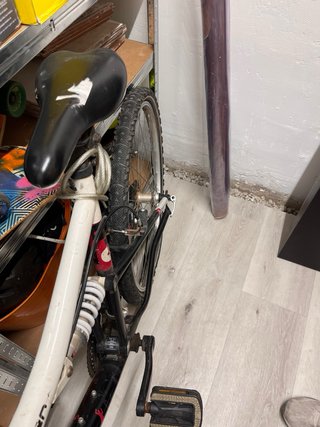 Bicicleta con amortiguación
