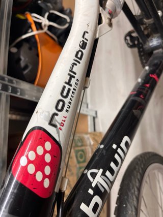 Bicicleta con amortiguación