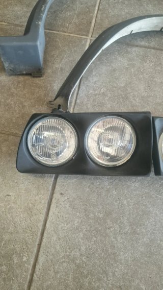 Faros y aletines citroen visa GTI