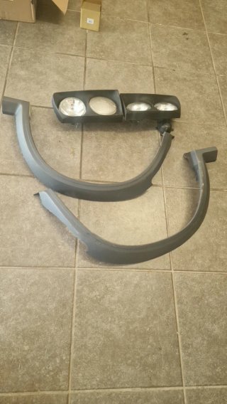 Faros y aletines citroen visa GTI