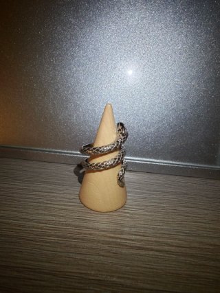 Anillo Serpiente Ajustable