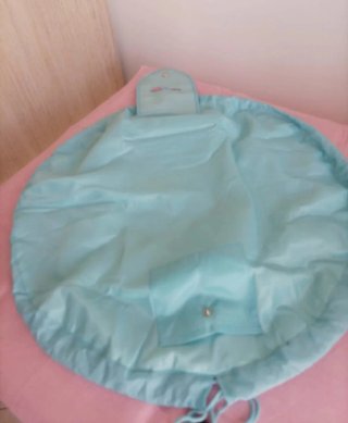 Pochette morbida colore azzurro