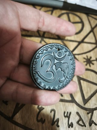 Amuleto Ganesha Om Reiki Cho Ku Rei