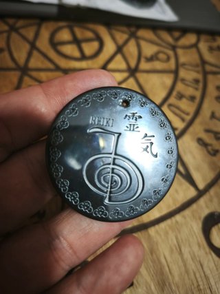 Amuleto Ganesha Om Reiki Cho Ku Rei