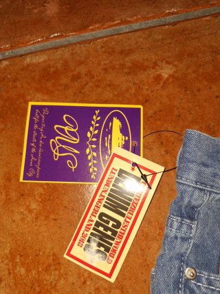 Pantalón Vaquero Corto Corteiz Azul Oscuro Talla S