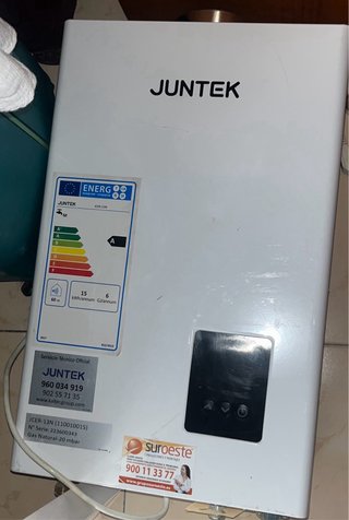 Calentador Juntek 13L Gas Natural