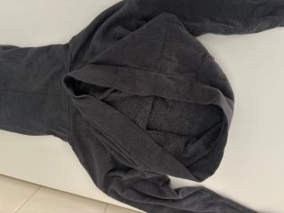 Sudadera Hollister Gris Talla M