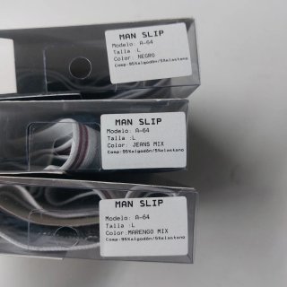 Pack 3 slips Complicity algodón Talla L