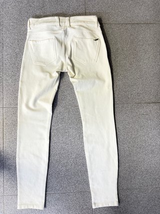 Pantalón mujer blanco talla 28