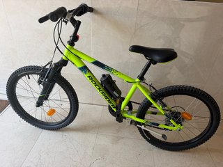 Bicicleta Rockrider 20 niño poco uso