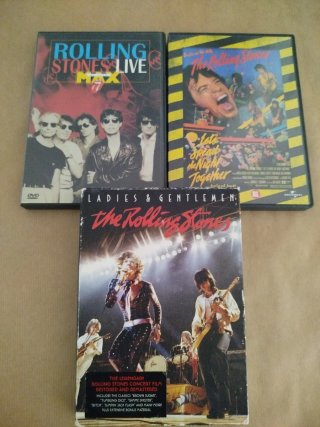 DVD Rolling Stones lote