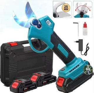 Tijeras Podar Recargables (2 Baterías)