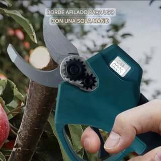 Tijeras Podar Recargables (2 Baterías)