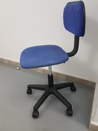Silla de escritorio azul