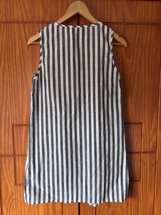 Vestido corto rayas verticales Shein Talla 36